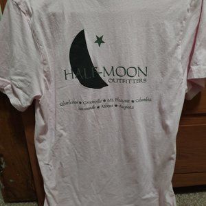 Half-moon tshirt Size med light pink NWT
